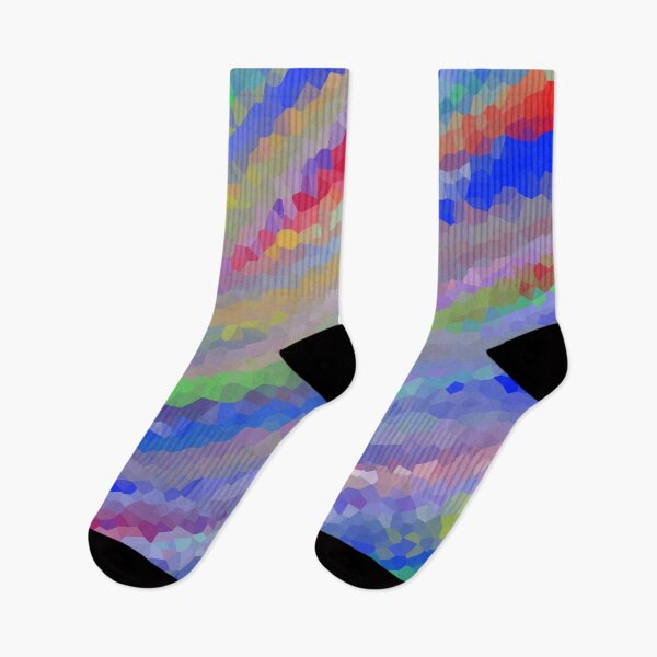Item preview, Vibrant and Fun Geometric full print graphic design. designed and sold by RedBubble Dawson.
