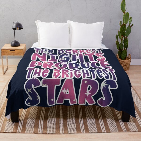 Item preview, The Darkest Nights Produce The Brightest Stars designed and sold by samah82.