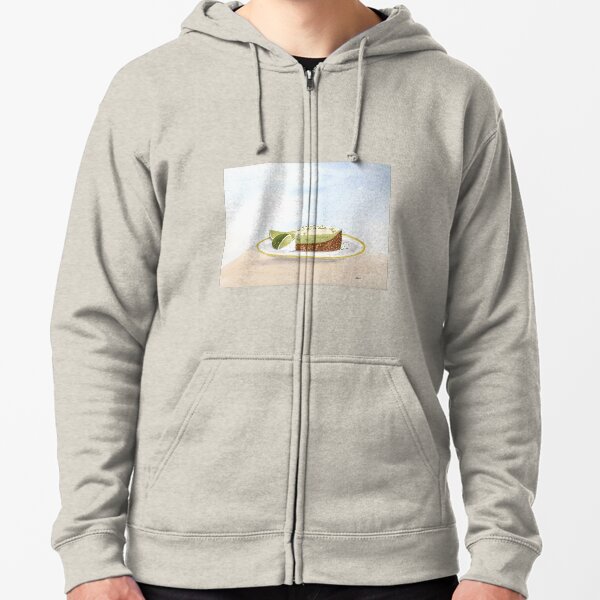 Key Lime Pie at Seans Zipped Hoodie