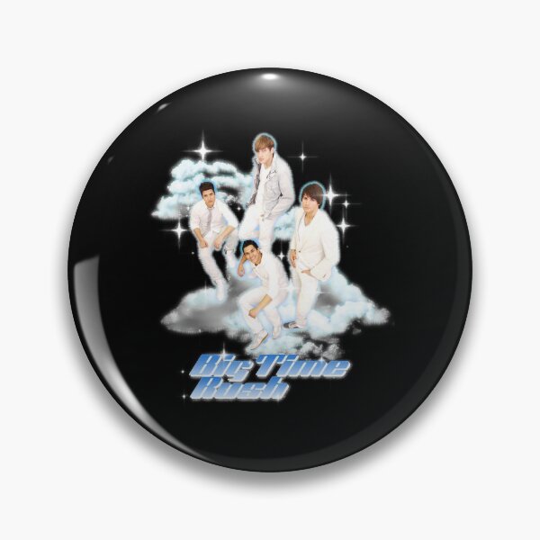Item preview, White anf blue band logo poster designed and sold by RebecaMac030.