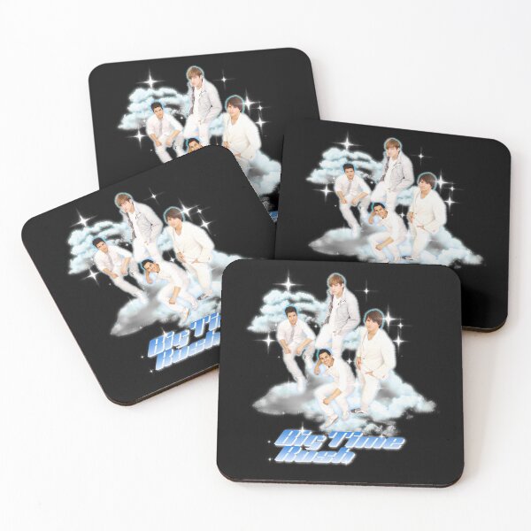 Item preview, White anf blue band logo poster designed and sold by RebecaMac030.