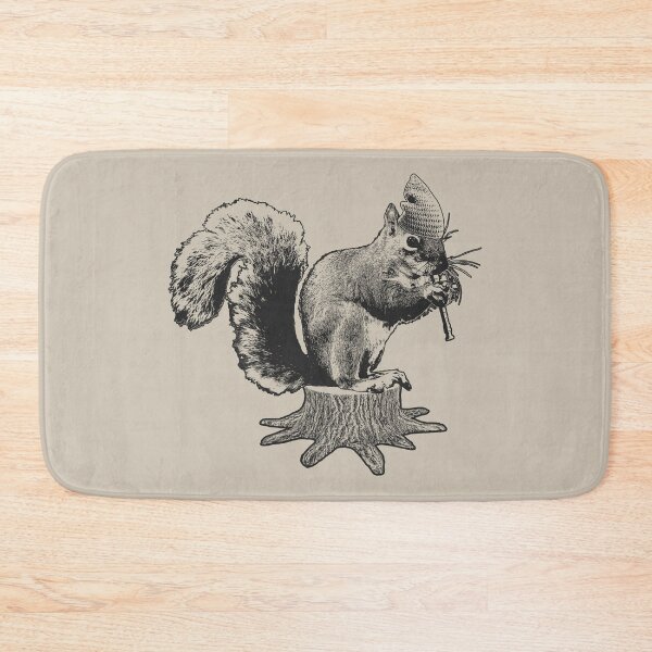 Item preview, Squirrel wielding flute designed and sold by autoboxdesign.