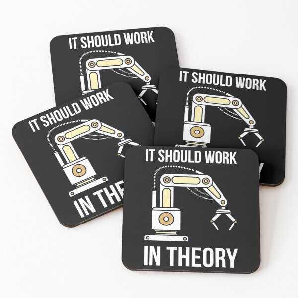Item preview, It Should Work In Theory I Robotics Engineering designed and sold by AdeleSchindler.