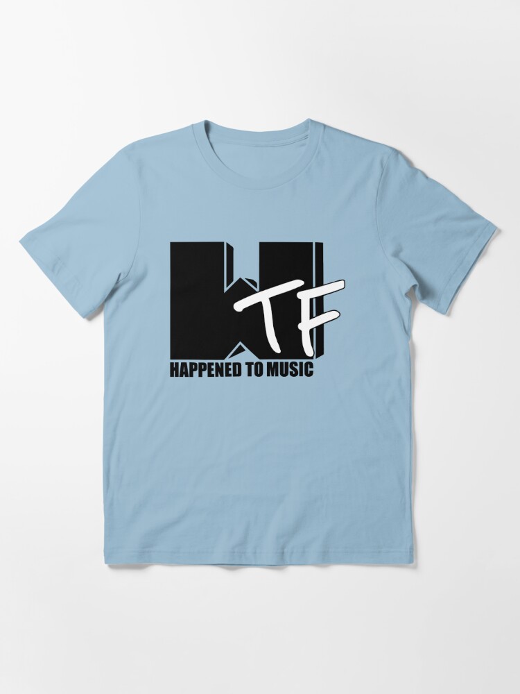 Alternate view of WTF Happened To Music Solid Essential T-Shirt