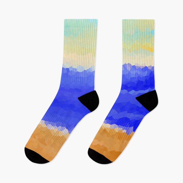 Item preview, Beach Day Geometric Full Graphic Print. designed and sold by RedBubble Dawson.