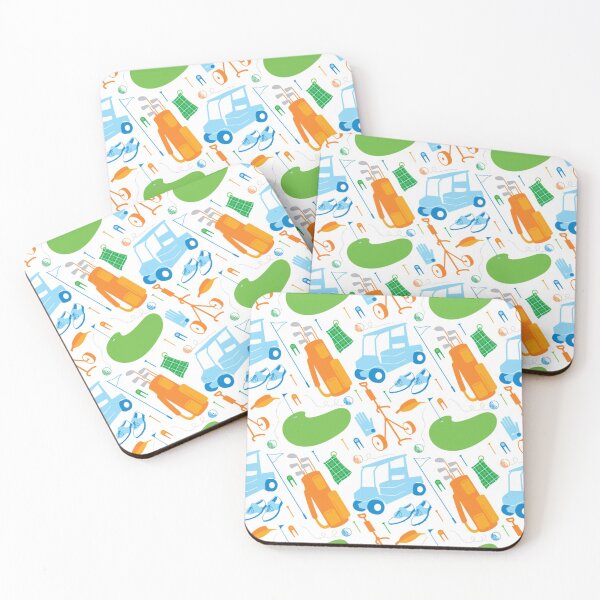 Item preview, Golf Seamless Pattern designed and sold by CheekyChicChic.