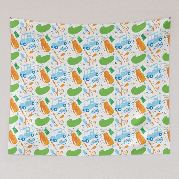Item preview, Golf Seamless Pattern designed and sold by CheekyChicChic.