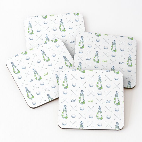 Item preview, Golf Pattern With Balls And Bags designed and sold by CheekyChicChic.