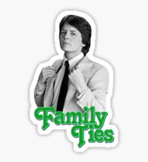 Michael J Fox - Family Ties Sticker