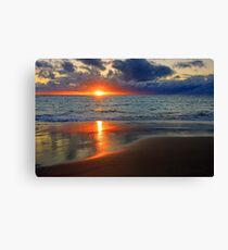 Sunset At Point Peron Canvas Print