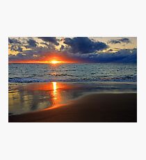 Sunset At Point Peron Photographic Print