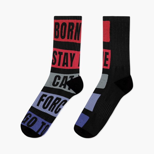 Item preview, Born To Be A Stay At Home Cat Mom Forced To Go To Work designed and sold by FridPix.