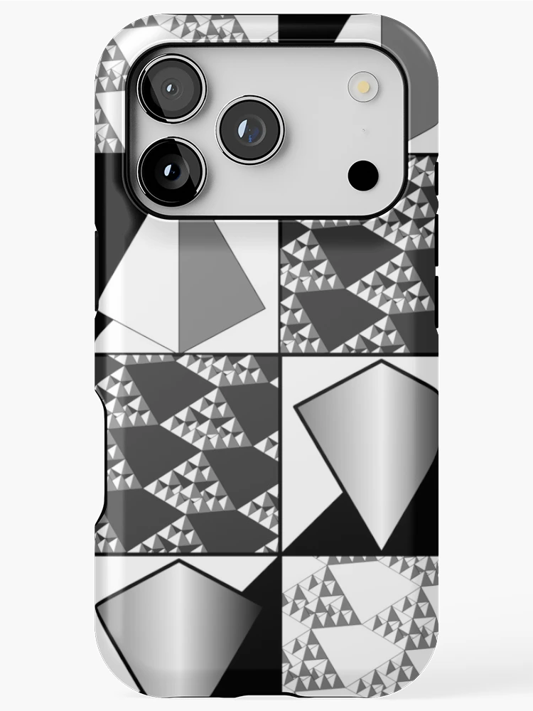 Thumbnail 1 of 4, iPhone Case, Geometric triangular Pattern designed and sold by Nigel Designs.