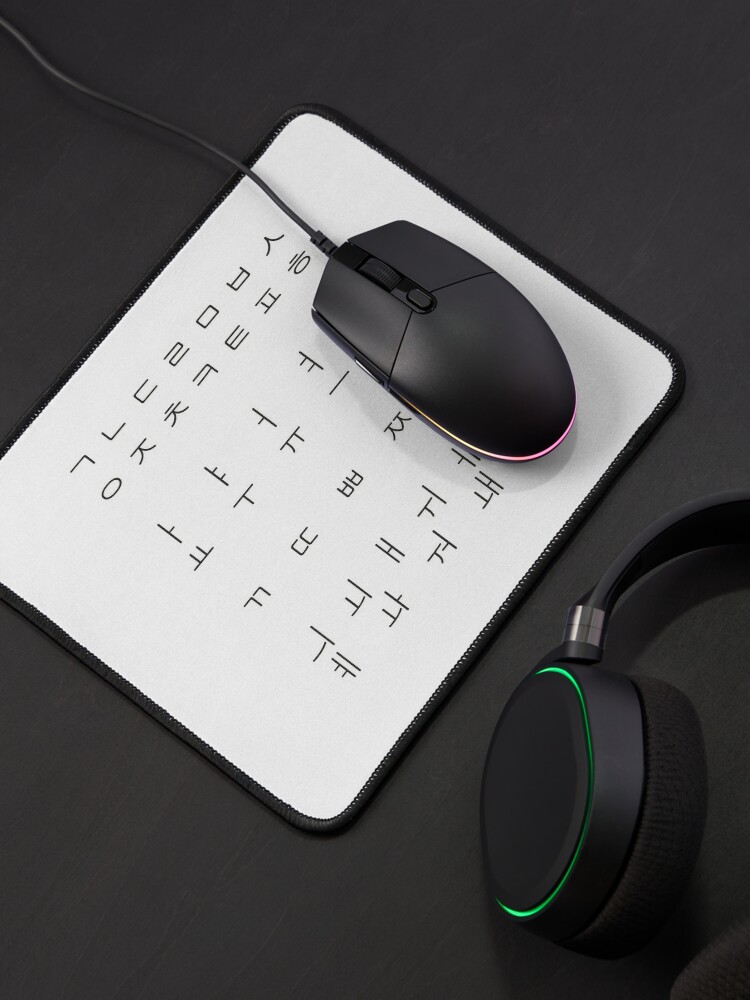 The Colorful Alphabet Mouse Pad