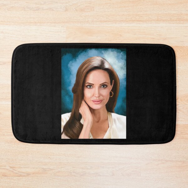 Item preview, Angelina Jolie Digital Painting Day Gifts designed and sold by GiveMePeople.