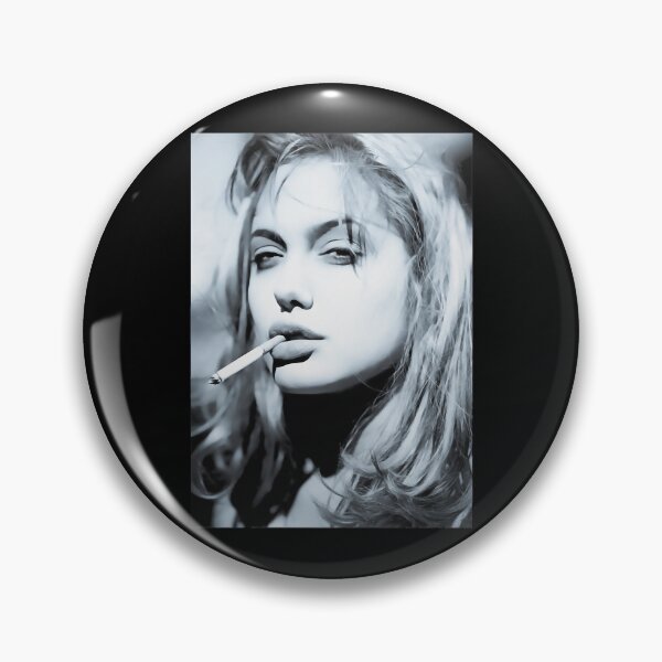 Item preview, Angelina Jolie Rough Silver Print Gifts designed and sold by GiveMePeople.