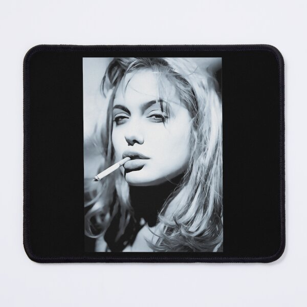 Item preview, Angelina Jolie Rough Silver Print Gifts designed and sold by GiveMePeople.