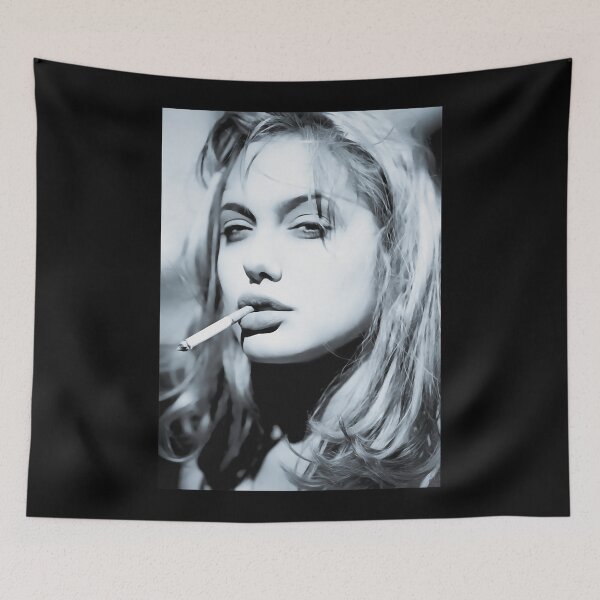 Item preview, Angelina Jolie Rough Silver Print Gifts designed and sold by GiveMePeople.