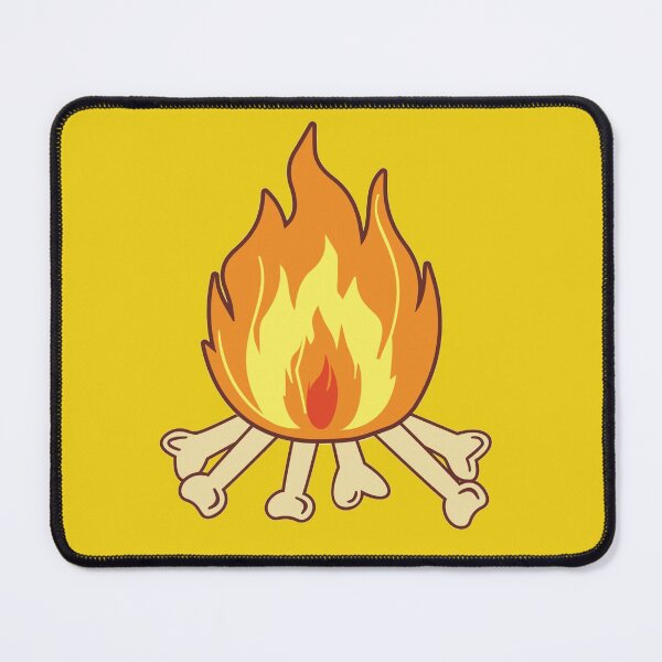 Item preview, Vintage Born fire with human bones designed and sold by Dynamitebucket.