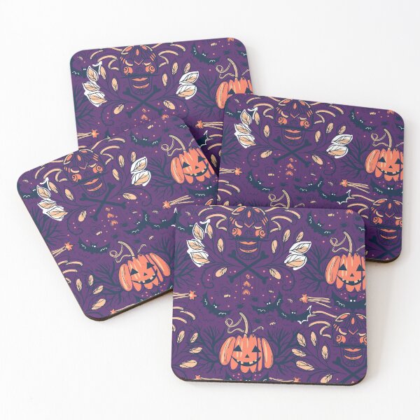 Item preview, Scary Spooky Creepy Skull Halloween Design With Halloween Pumpkin designed and sold by Delandor.