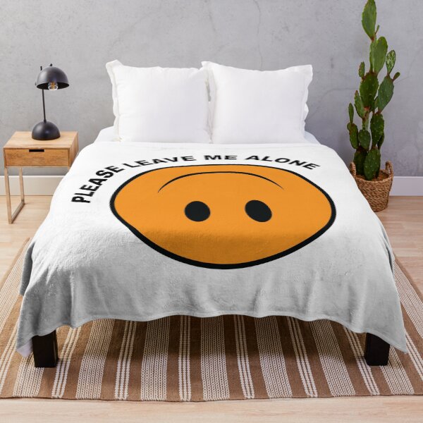 Item preview, Please Leave Me Alone - Unhappy Face designed and sold by KuroiVisuals.