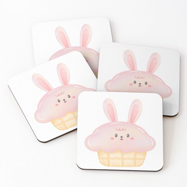 Item preview, Cute Bunny Rabbit Muffin Dessert designed and sold by Simplyy  Unique.