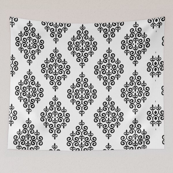 Item preview, Retro Punjabi Design | Black and White Pattern | Elegant Punjabi Pattern designed and sold by WIO Whatever Is ON.
