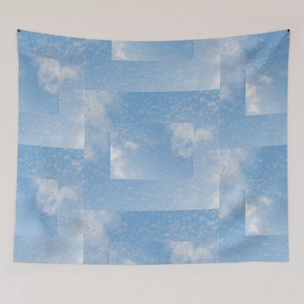 Item preview, Melting snow drops blue sky designed and sold by Arletta Cwalina.