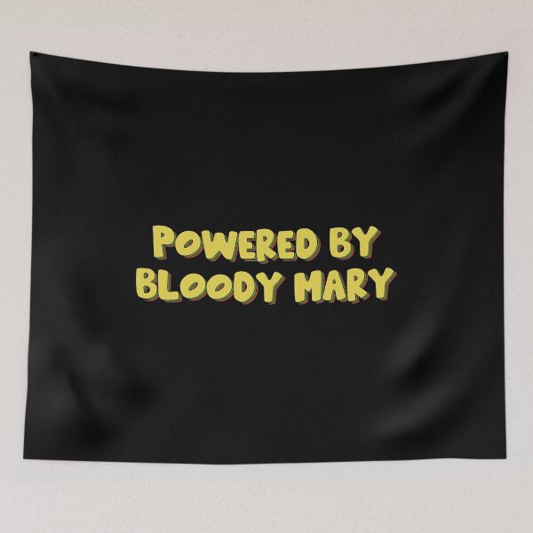 Item preview, Powered By Bloody Mary - Bloody Mary Cocktail designed and sold by T-shirt For You.