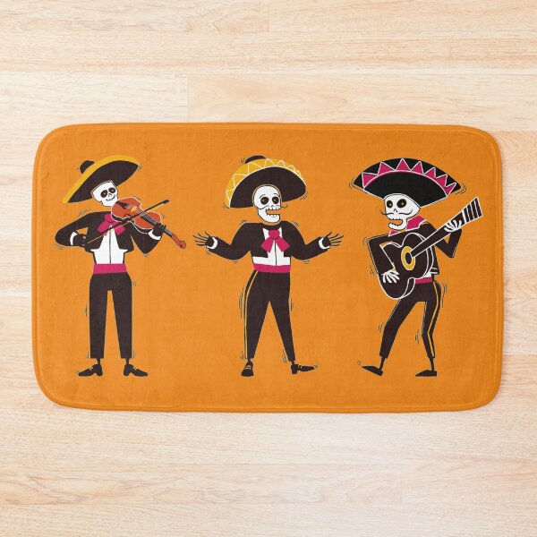 Item preview, Mexican musician skeleton designed and sold by Dynamitebucket.
