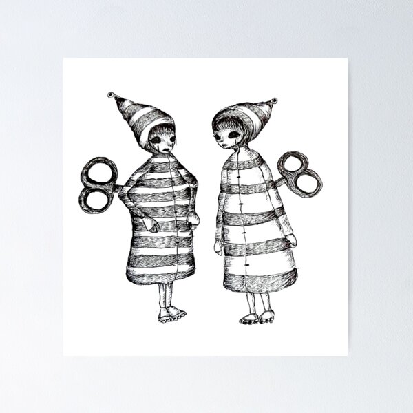 Item preview, Wind-Up Twins designed and sold by MissDaisyDoodle.