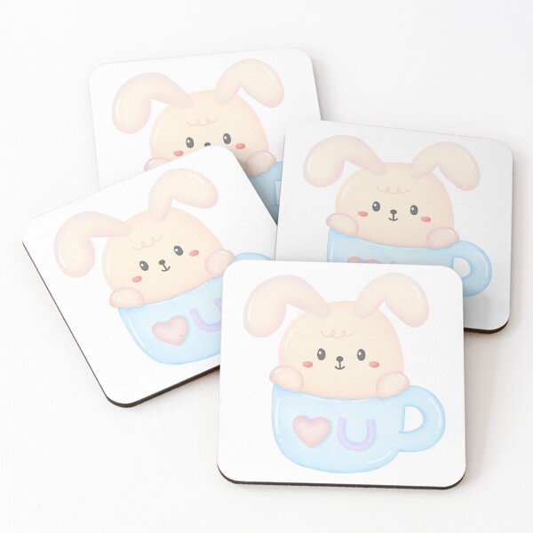 Item preview, Cute Bunny Rabbit Love You Mug designed and sold by Simplyy  Unique.