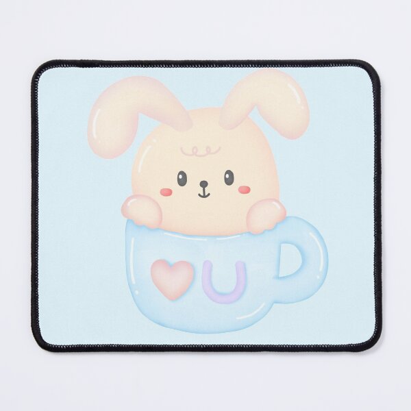 Item preview, Cute Bunny Rabbit Love You Mug designed and sold by Simplyy Unique.