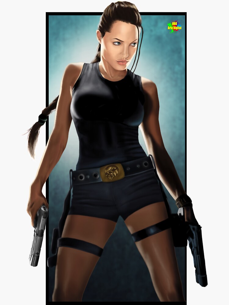 Angelina Jolie (Tomb Raider)  Tomb raider angelina jolie, Brad pitt and angelina  jolie, Lara croft angelina