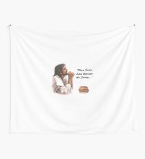 Jesus Chick-fil-a Wall Tapestry