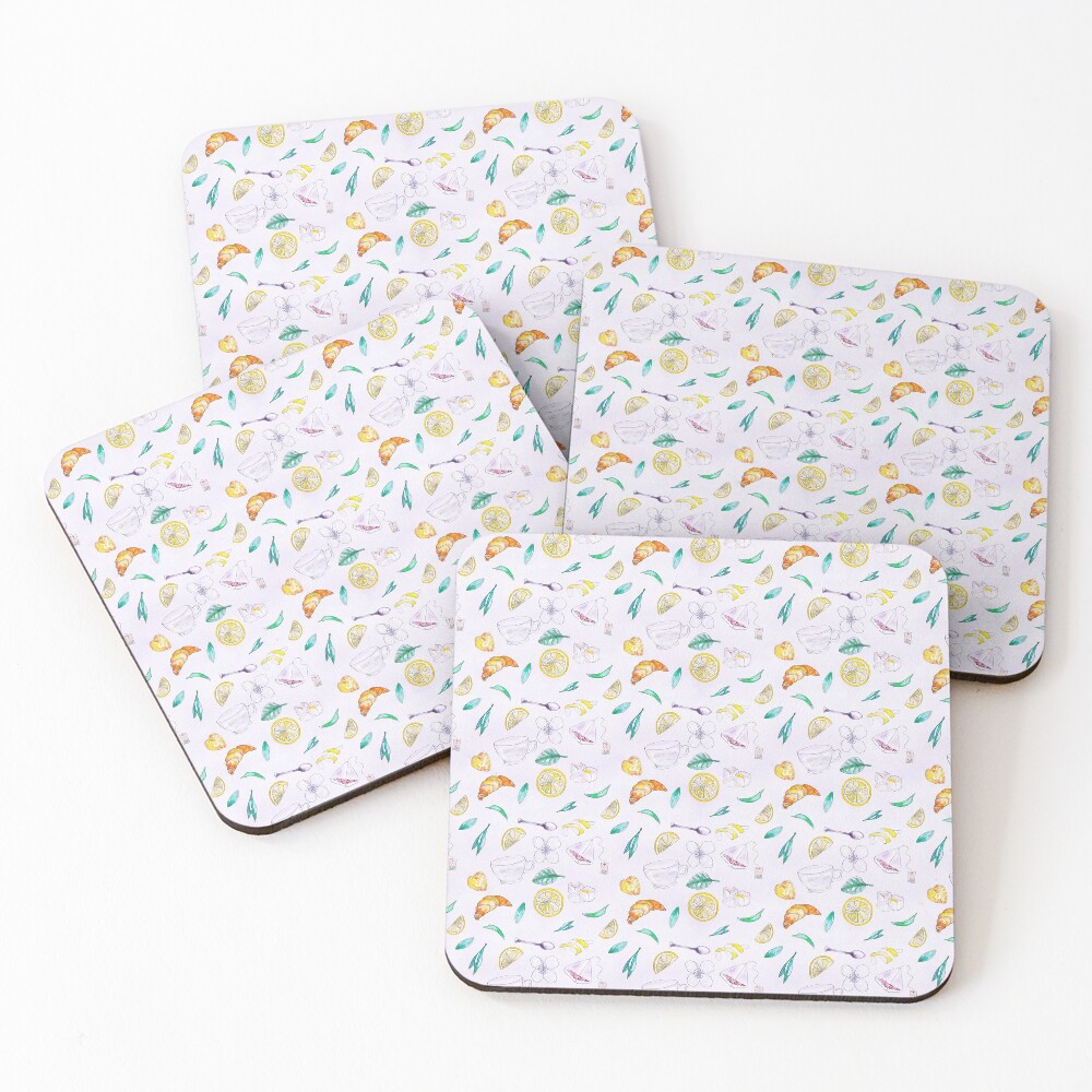 Item preview, Coasters (Set of 4) designed and sold by ColorfulKorea.
