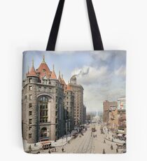 Niagara Street, Buffalo, 1908 Tote Bag