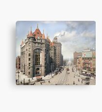 Niagara Street, Buffalo, 1908 Metal Print