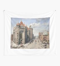 Niagara Street, Buffalo, 1908 Wall Tapestry