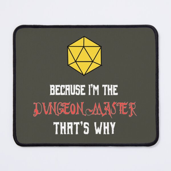Item preview, Dungeon Master Pen Paper Gamer designed and sold by DanSoncv.