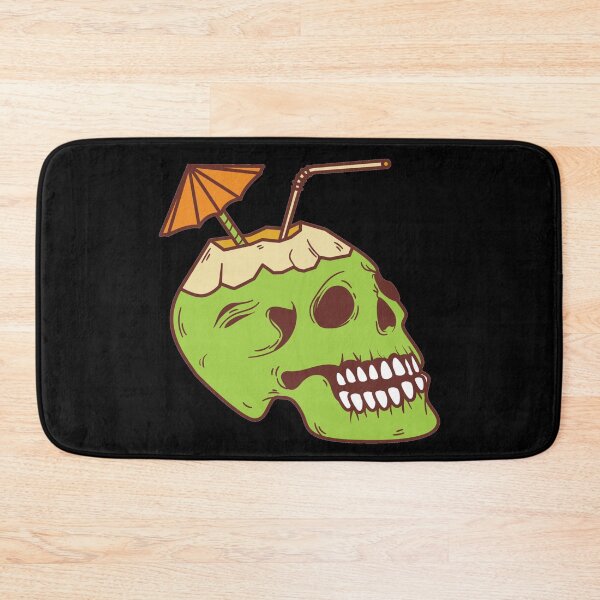Item preview, Coconut skull chilling designed and sold by Dynamitebucket.