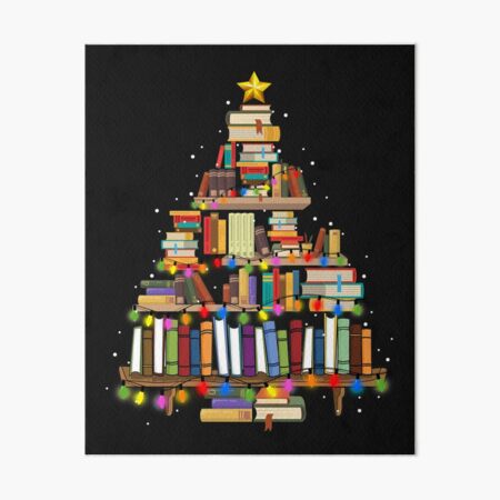 The Reader and the Tree Library Watercolor Art Print 