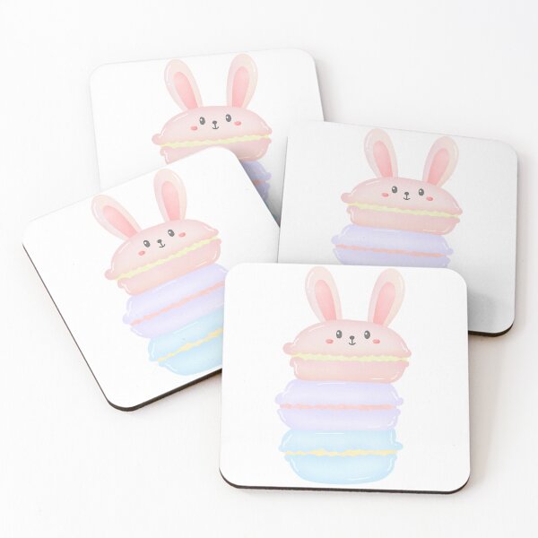 Item preview, Cute Bunny Rabbit Macarons designed and sold by Simplyy  Unique.