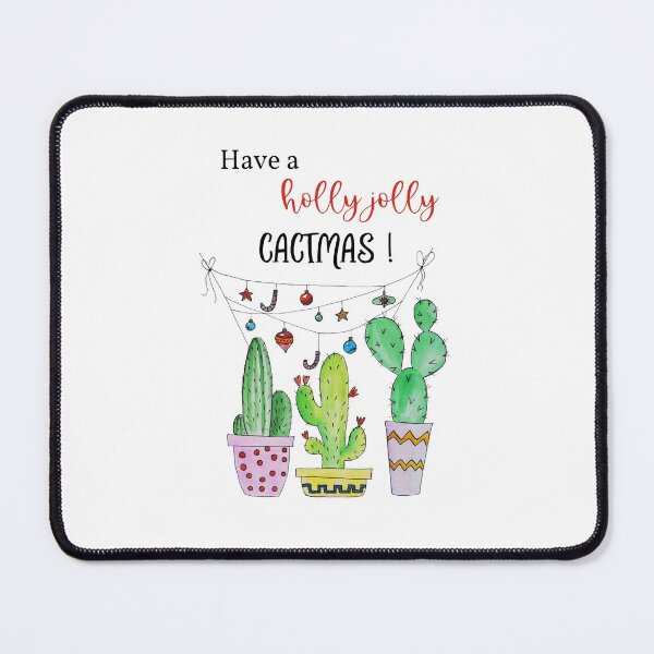 Item preview, HAVE A HOLLY JOLLY CACTMAS ! designed and sold by RetroPlaceee.
