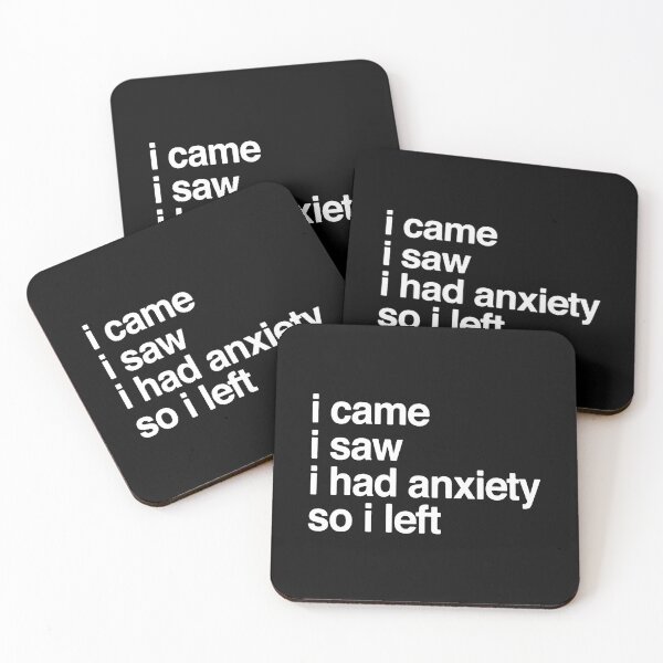Item preview, I Came I Saw I Had Anxiety So I Left Womens designed and sold by xtrmdx.