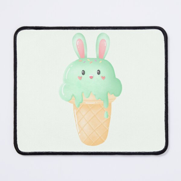 Item preview, Cute Bunny Rabbit Ice Cream designed and sold by Simplyy Unique.
