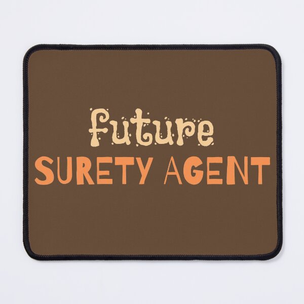 Item preview, Future Surety Agent Funny Font Dark designed and sold by trendingatees.