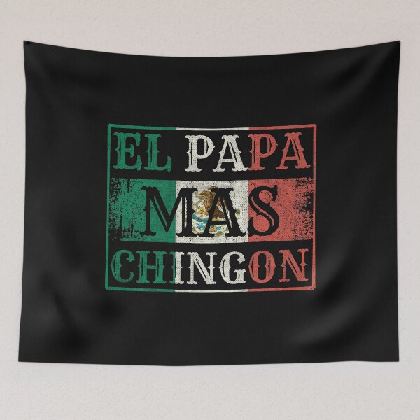 Item preview, El Papa Mas Chingon Vintage Mexican Flag Proud Latino Dad Funny Gift designed and sold by alenaz.