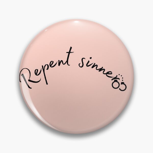 Item preview, Repent sinner  designed and sold by Didoshop35.