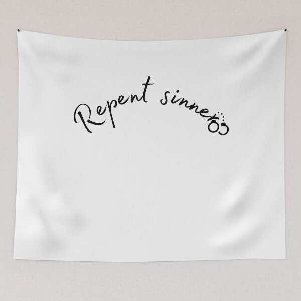 Item preview, Repent sinner  designed and sold by Didoshop35.